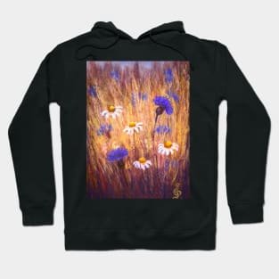 Wild flowers field Hoodie